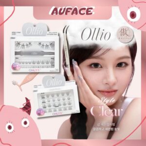 台灣現貨【AUFACE】OLLIO 免膠假睫毛 純淨款－含鑷子女團睫毛 NO-GLUE LASH